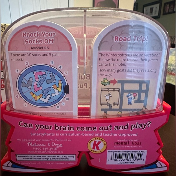 Melissa + Doug Smarty Pants Kindergarten Card Set - Picture 2 of 8